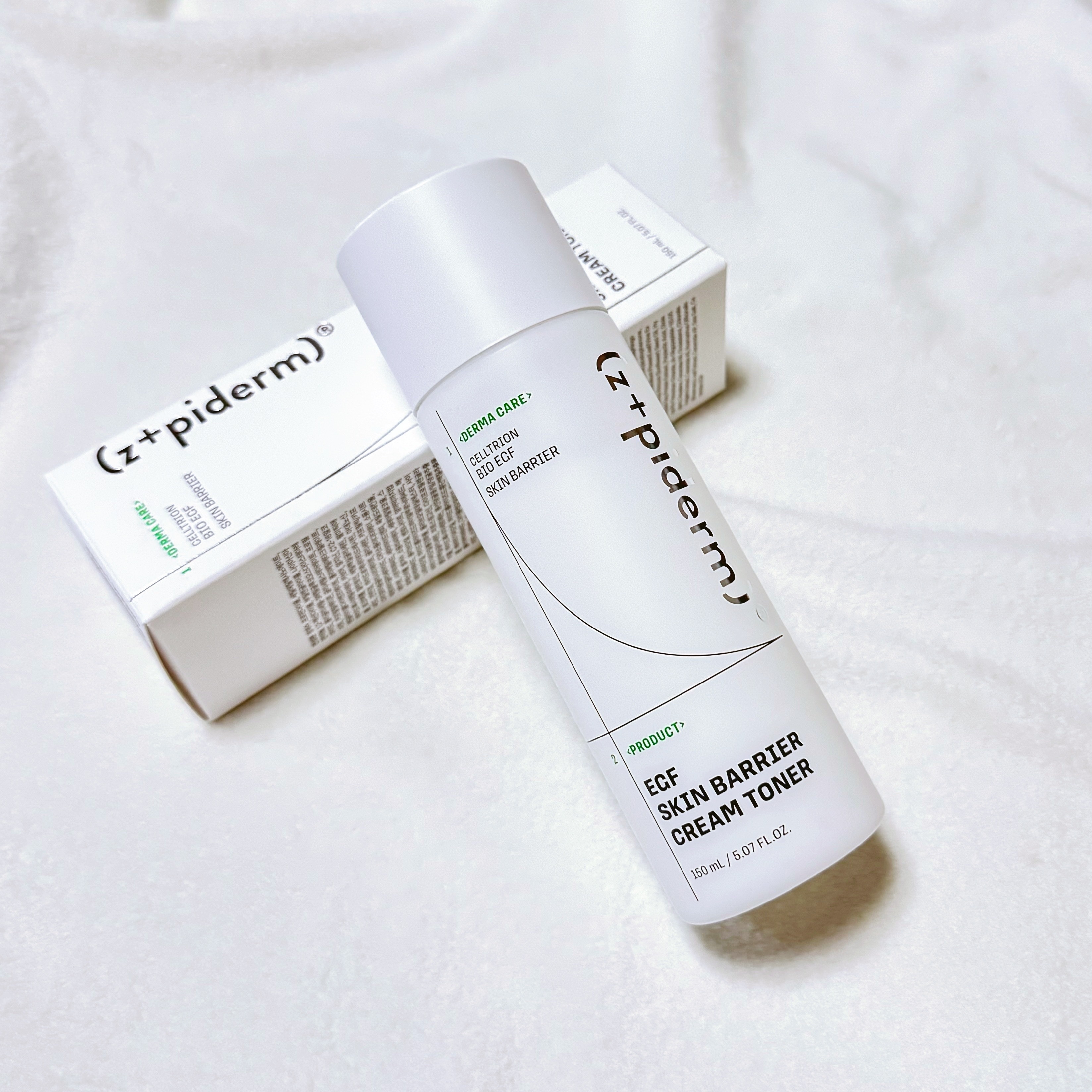 EGFスキンバリアクリームトナー 150ml/z+piderm/化粧水を使ったクチコミ（1枚目）