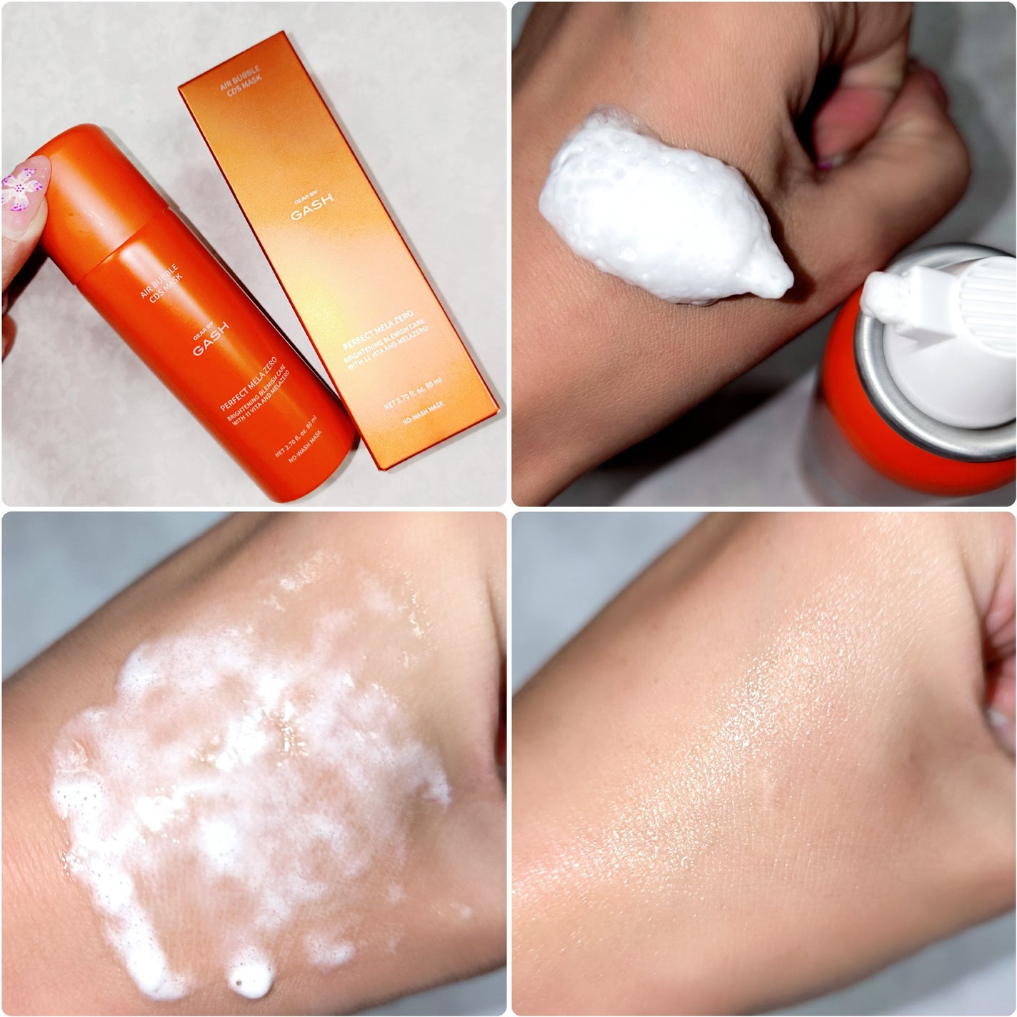 エアバブルCDSマスクP MELAゼロ/GASH/洗い流すパック・マスクを使ったクチコミ(2枚目)