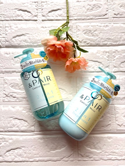 アンドペア コントロール モイスト 2in1 シャンプー&ヘアトリートメント/&PAIR/市販シャンプーを使ったクチコミ(2枚目)