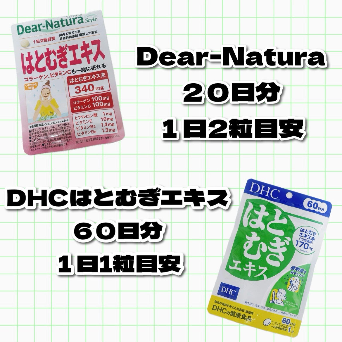 DHC はとむぎエキス/DHC/健康サプリメントを使ったクチコミ(3枚目)