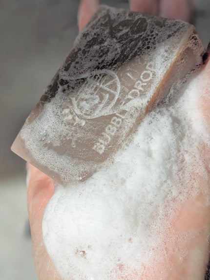 悠久の生石鹸柿松/丸菱石鹸/ボディ石鹸を使ったクチコミ(4枚目)