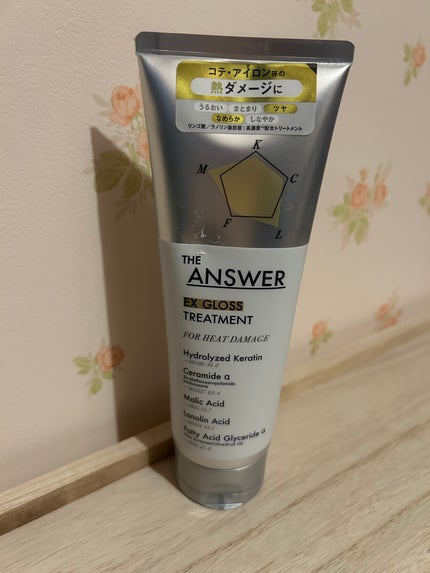 THE ANSWER EXグロストリートメント FOR HEAD DAMAGE/THE ANSWER/洗い流すヘアトリートメントを使ったクチコミ(1枚目)