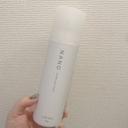 ナノスパークリングウォッシュ/LUREAQU/泡洗顔を使ったクチコミ(1枚目)