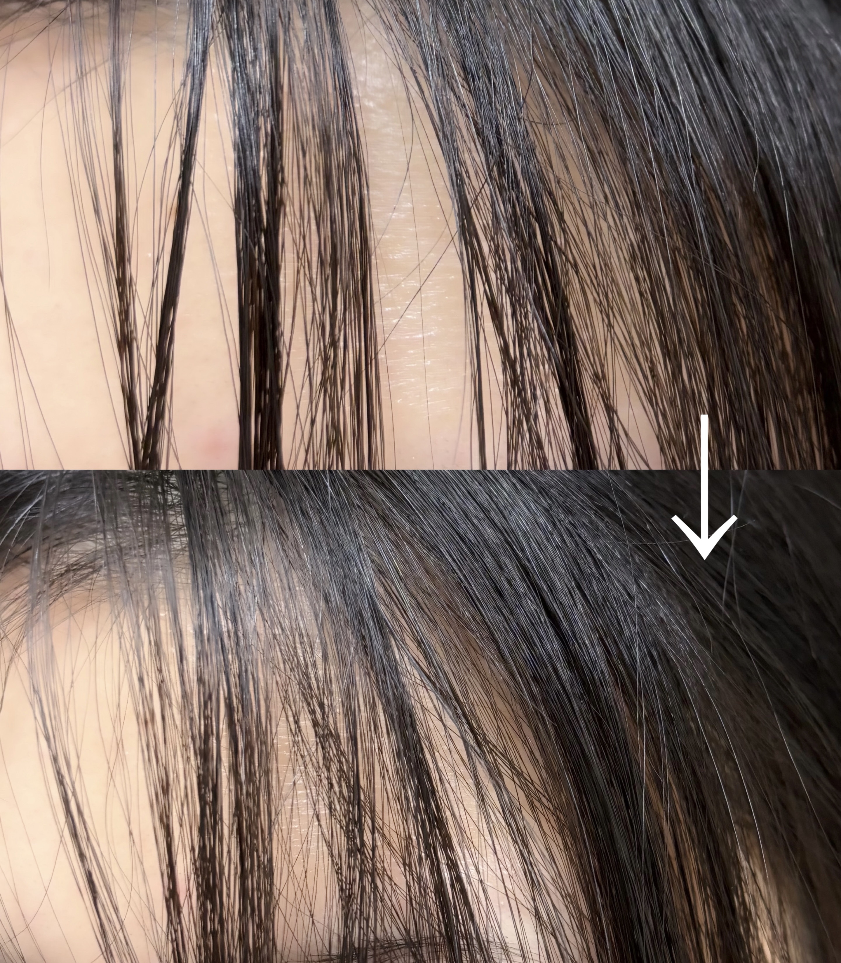 フレッシュセバムヘアマスカラ/narka/その他スタイリングを使ったクチコミ（3枚目）