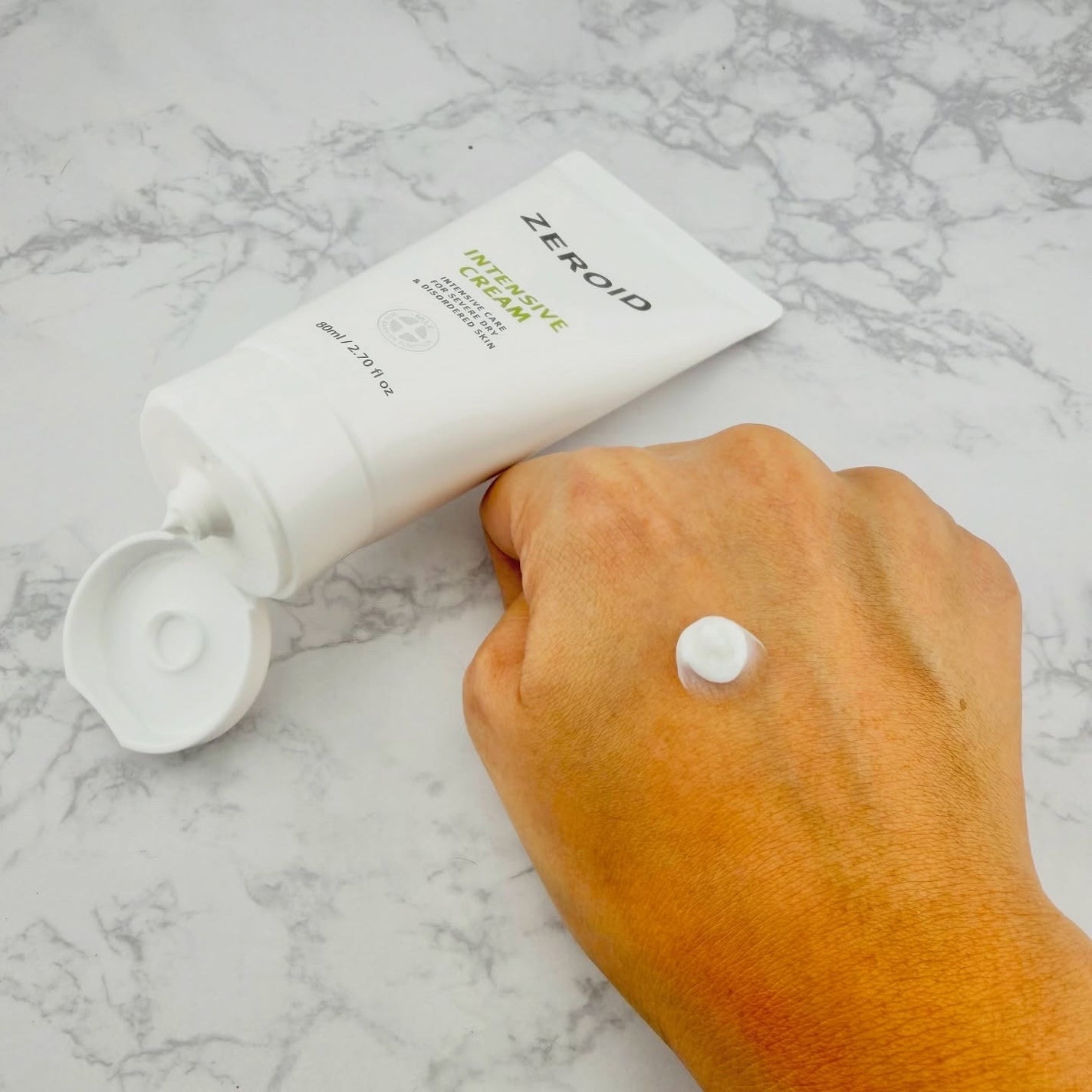 インテンシブクリーム/ZEROID/フェイスクリームを使ったクチコミ(2枚目)