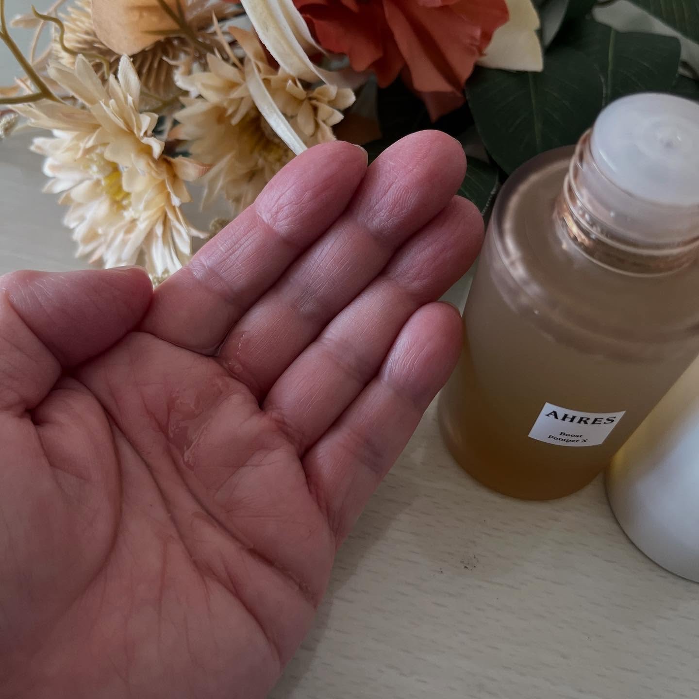 ブースト ポンパー X/アーレス/美容液を使ったクチコミ（3枚目）