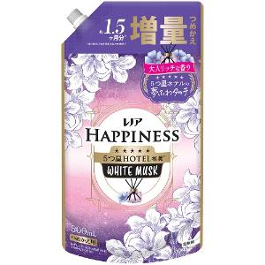 レノアハピネス夢ふわタッチ ホワイトムスク 詰替（500ml）
