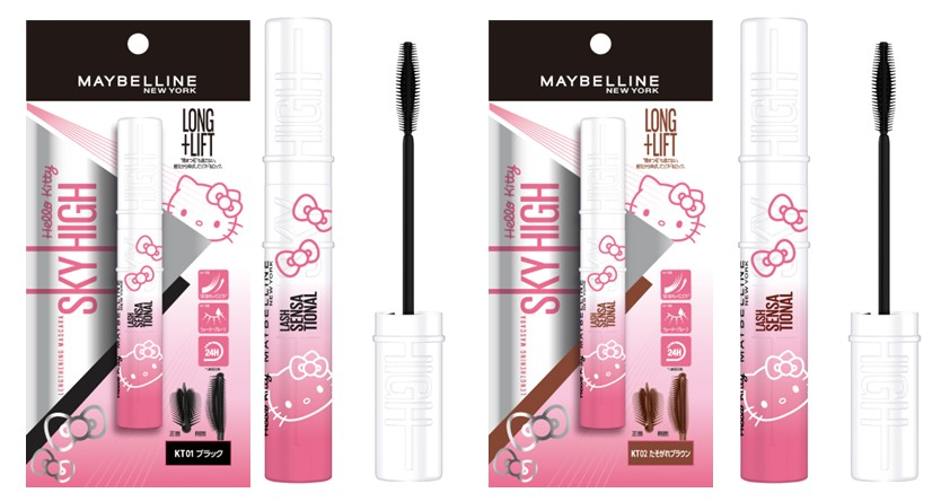 メイベリン ニューヨークからハローキティコラボ商品が登場の画像