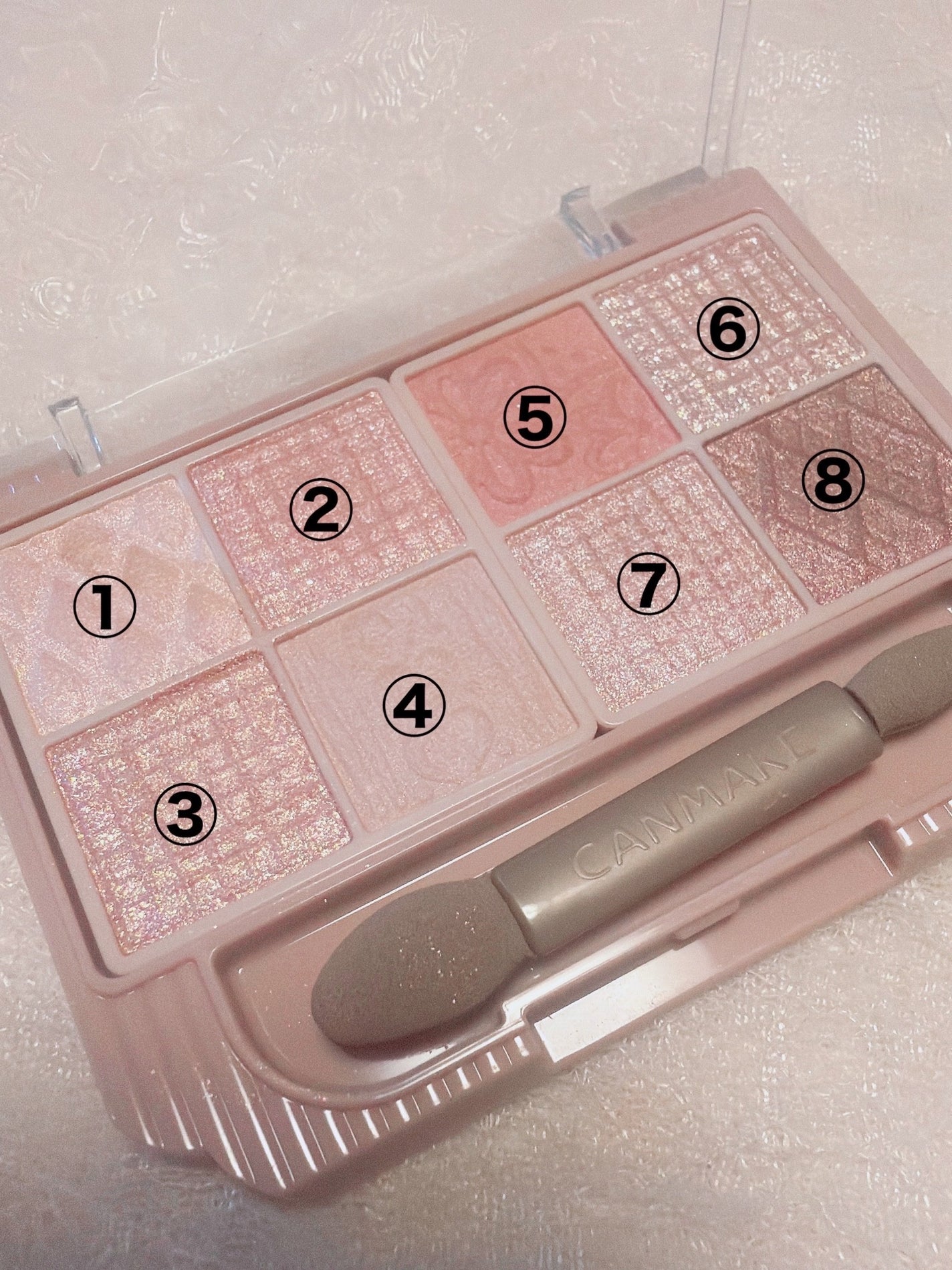 プティパレットアイズ/キャンメイク/パウダーアイシャドウを使ったクチコミ(2枚目)