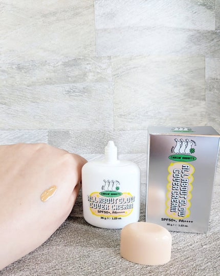 オールアバウトグロウカバークリーム/CHASIN'RABBITS/日焼け止めクリームを使ったクチコミ(2枚目)