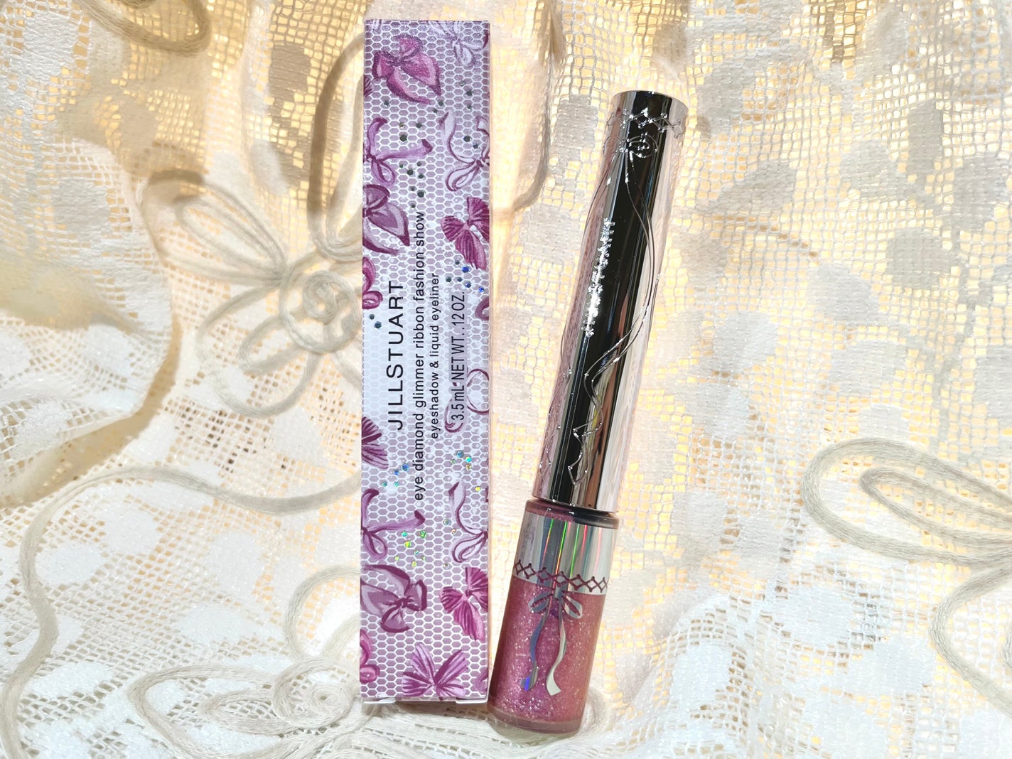 ジルスチュアート アイダイヤモンド グリマー/JILL STUART/グリッターを使ったクチコミ(1枚目)