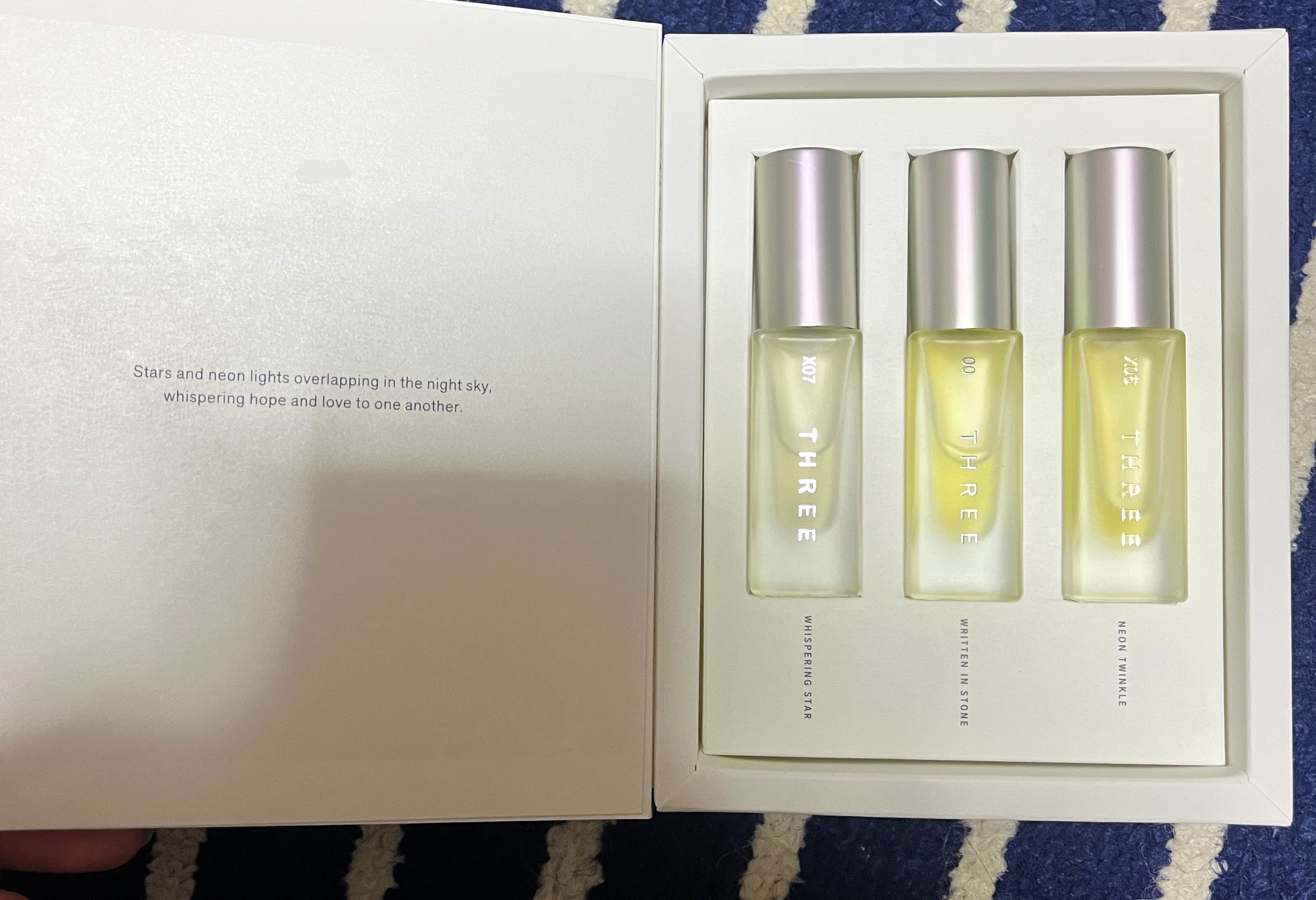 エッセンシャルセンツ ハンド＆ボディ ケア キット/THREE/その他キットセットを使ったクチコミ（2枚目）