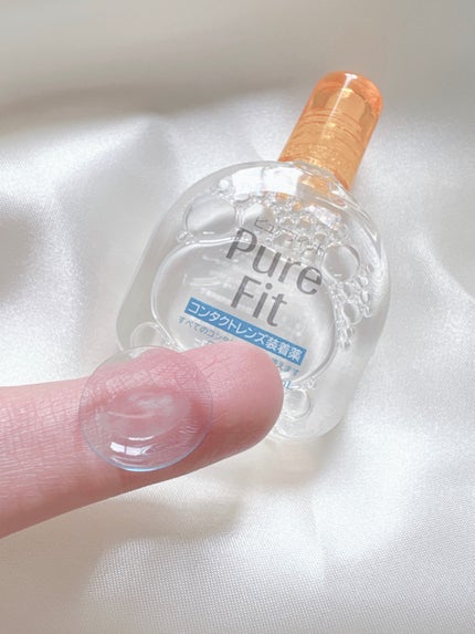 コンタクトレンズ装着液/ピュアアイズ/その他を使ったクチコミ(2枚目)