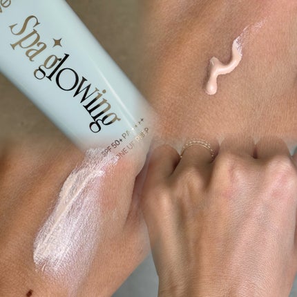 スパグロウUVトーンアップベース/fwee/化粧下地を使ったクチコミ(3枚目)