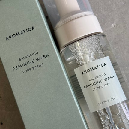 ピュア&ソフトフェミニンウォッシュ /AROMATICA/デリケートゾーンケアを使ったクチコミ(3枚目)