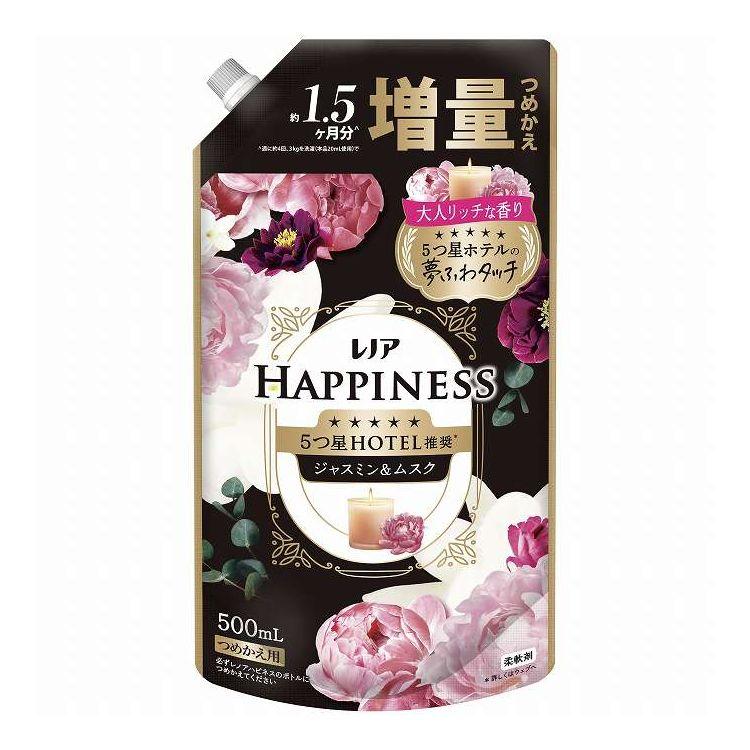 レノアハピネス夢ふわタッチ ジャスミン＆ムスク 詰替（500ml）