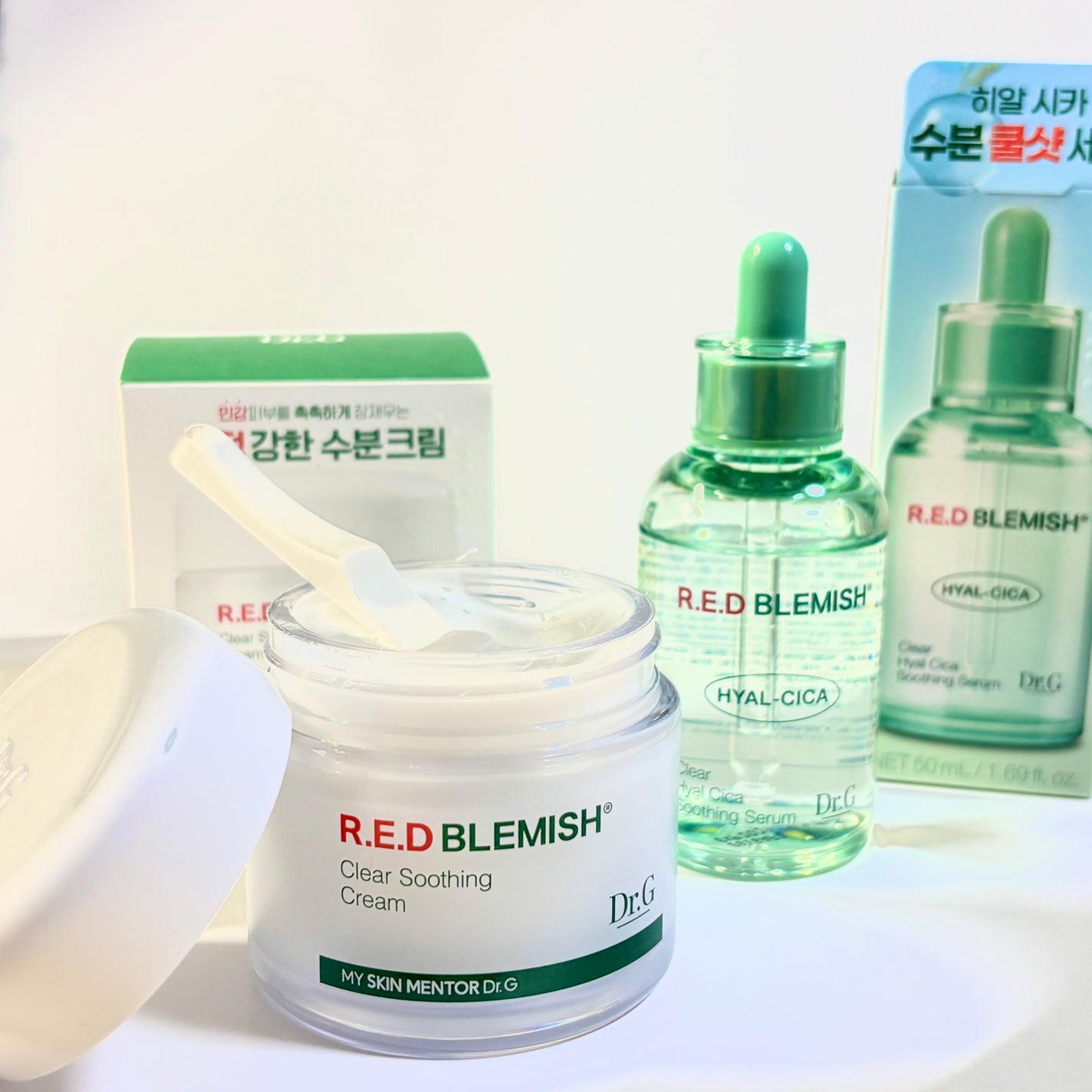 レッドブレミッシュ クリアスージングクリーム/Dr.G/フェイスクリームを使ったクチコミ(1枚目)