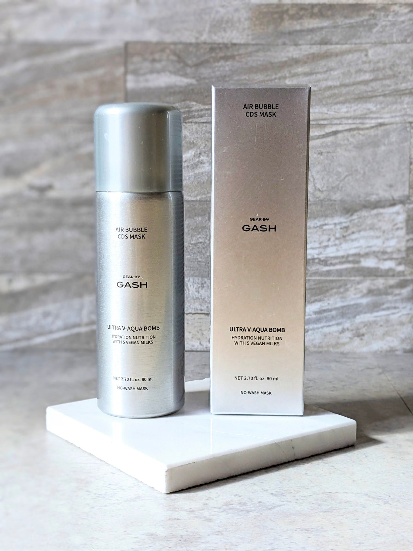 エアバブルCDSマスクU V-アクアボム/GASH/洗い流すパック・マスクを使ったクチコミ(1枚目)