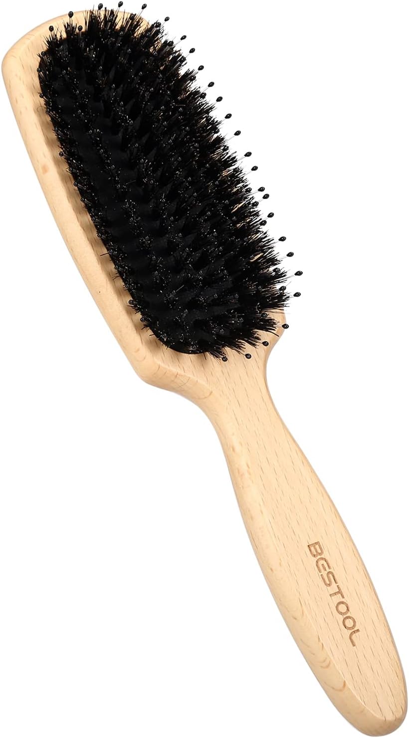 豚毛パドルヘアブラシ / Bestool