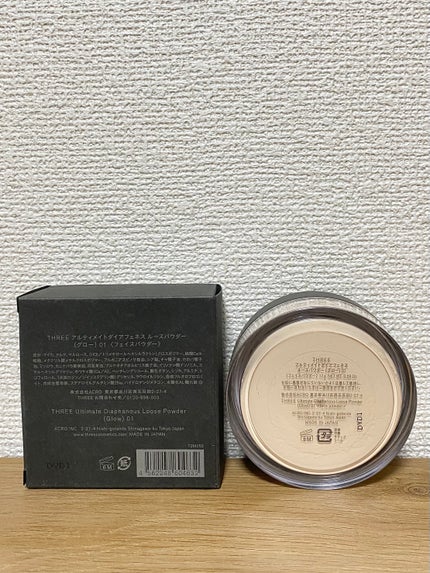 THREE アルティメイトダイアフェネス ルースパウダーのクチコミ「
THREE
アルティメイトダイアフェネス
ルースパウダー
グロー 01 ¥5,500
.....」(3枚目)