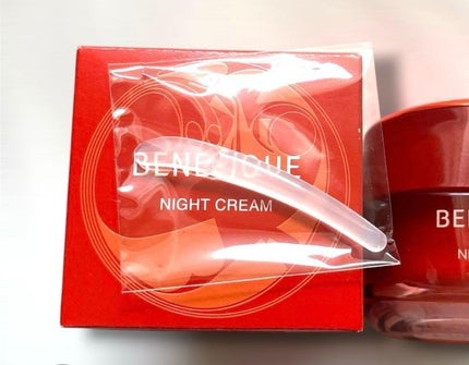ベネフィーク ナイトクリーム/BENEFIQUE/フェイスクリームを使ったクチコミ(1枚目)