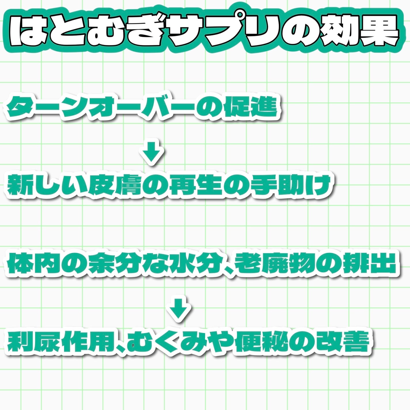 DHC はとむぎエキス/DHC/健康サプリメントを使ったクチコミ(2枚目)