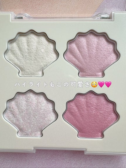 シャイングロイハイライターパレット/dasique/クリームハイライトを使ったクチコミ(6枚目)