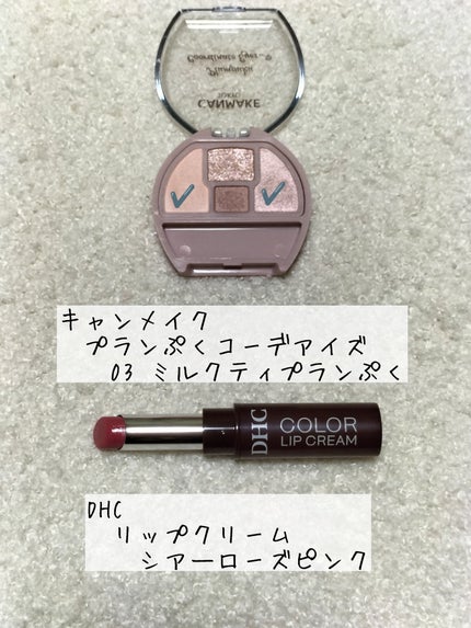 プランぷくコーデアイズ/キャンメイク/パウダーアイシャドウを使ったクチコミ(1枚目)