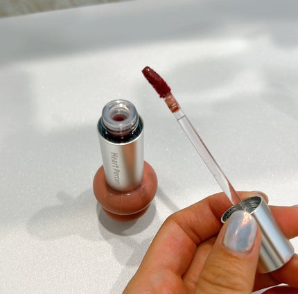 ドットオンムードワンウェイグロイティント/Heart Percent/リップティントを使ったクチコミ(4枚目)