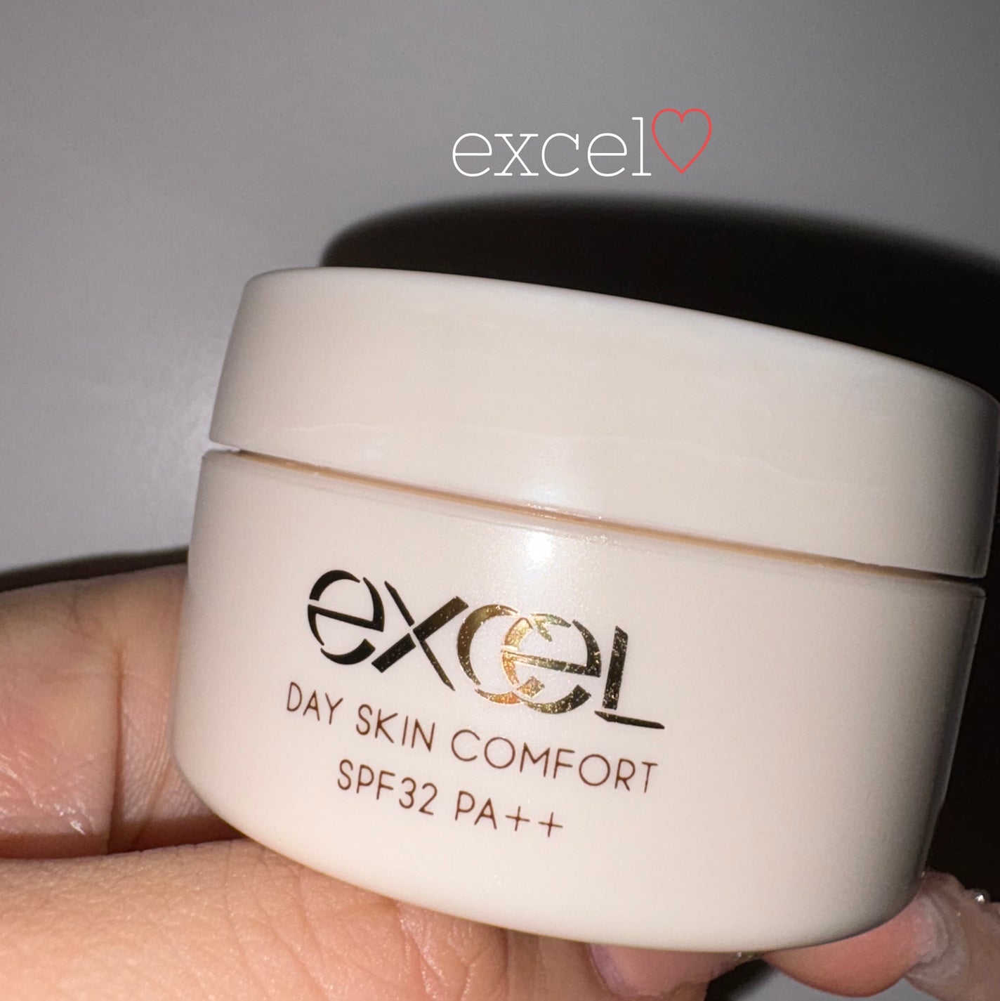 デイスキンコンフォート/excel/フェイスクリームを使ったクチコミ(1枚目)