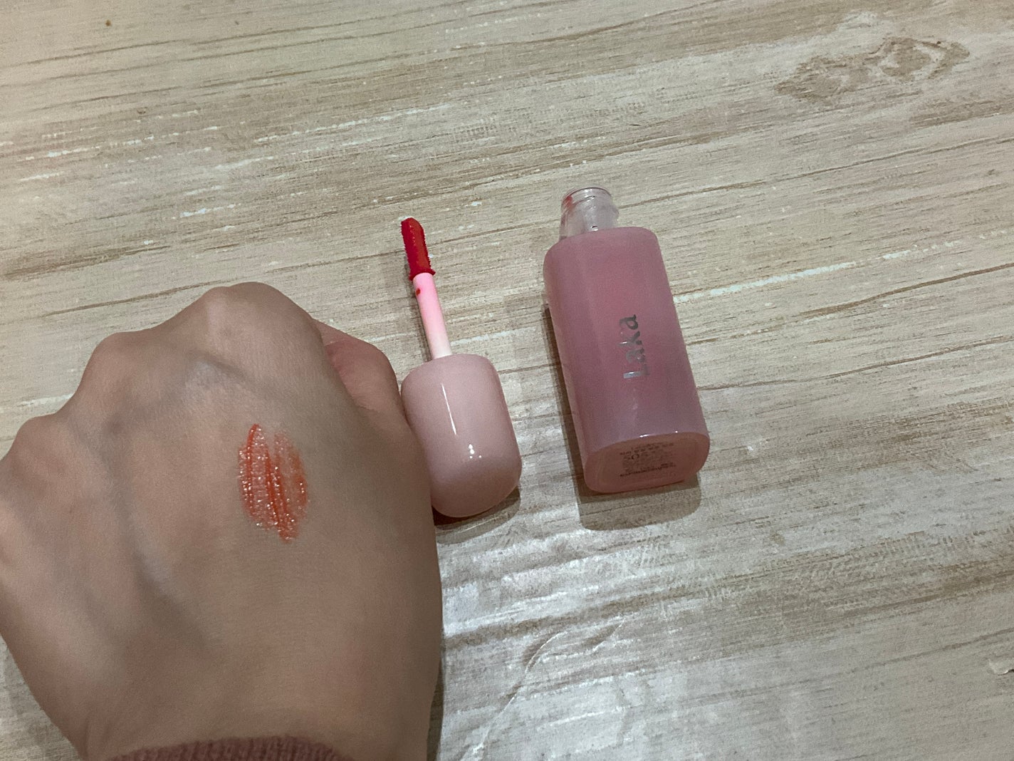 ポッピングバルーンティント/Laka/リップティントを使ったクチコミ(3枚目)