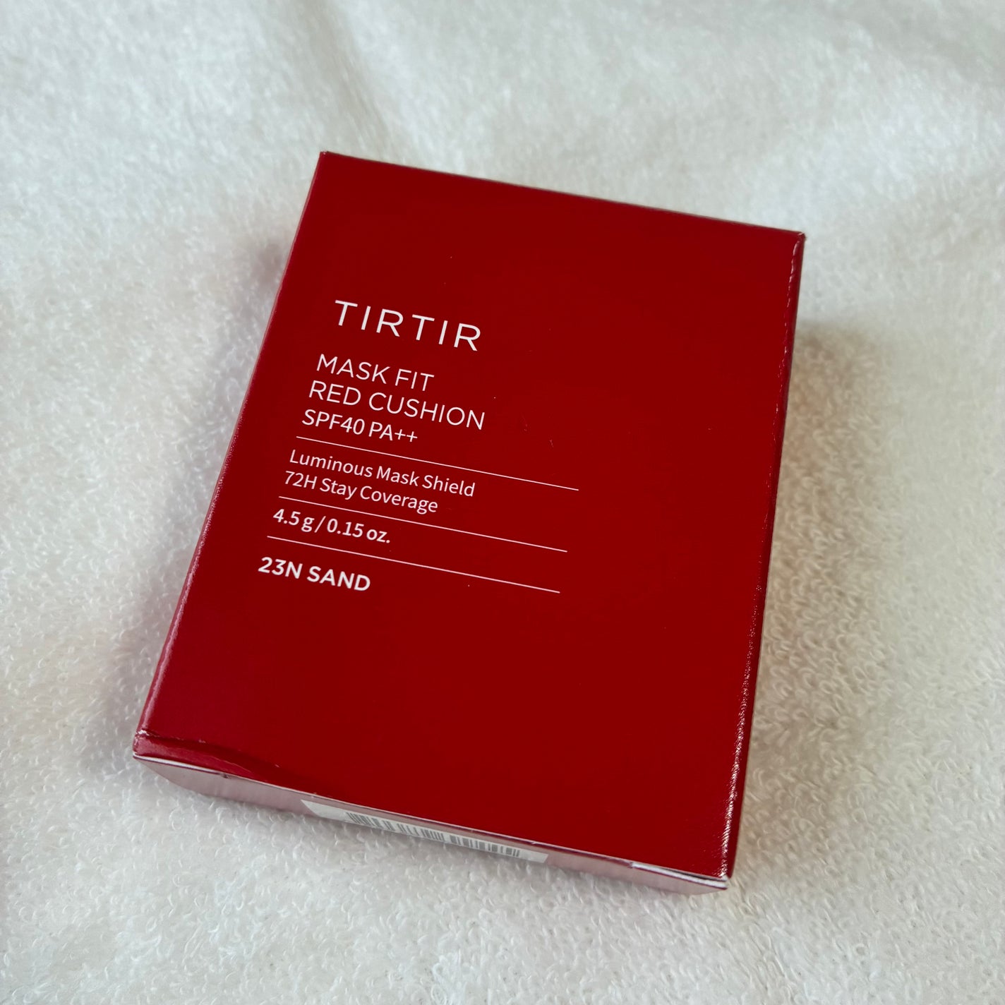 マスク フィット レッド クッション/TIRTIR(ティルティル)/クッションファンデーションを使ったクチコミ(1枚目)