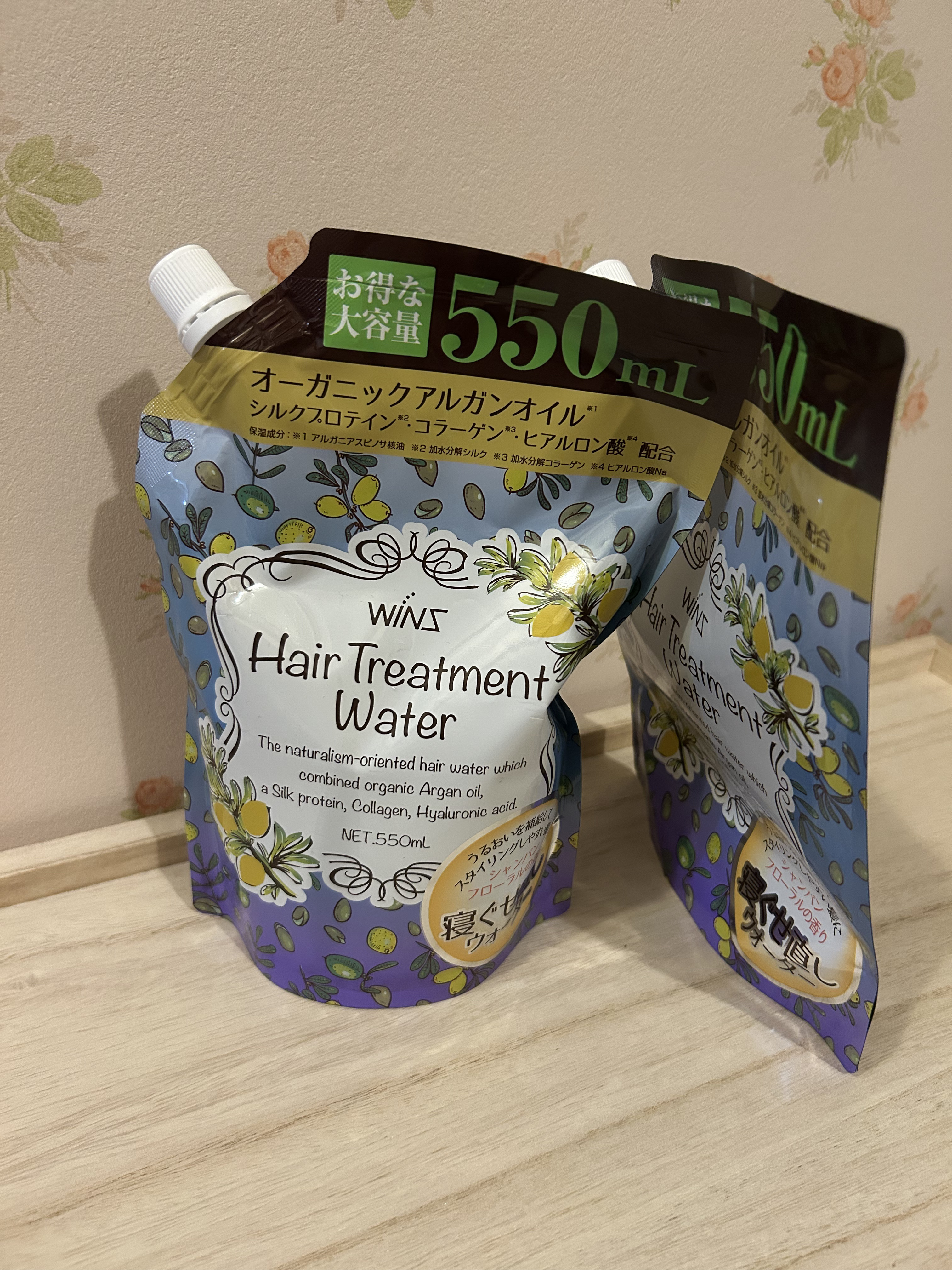 ヘア　トリートメント　ウォーター/日本石鹸株式会社/プレスタイリング・寝ぐせ直しを使ったクチコミ（1枚目）