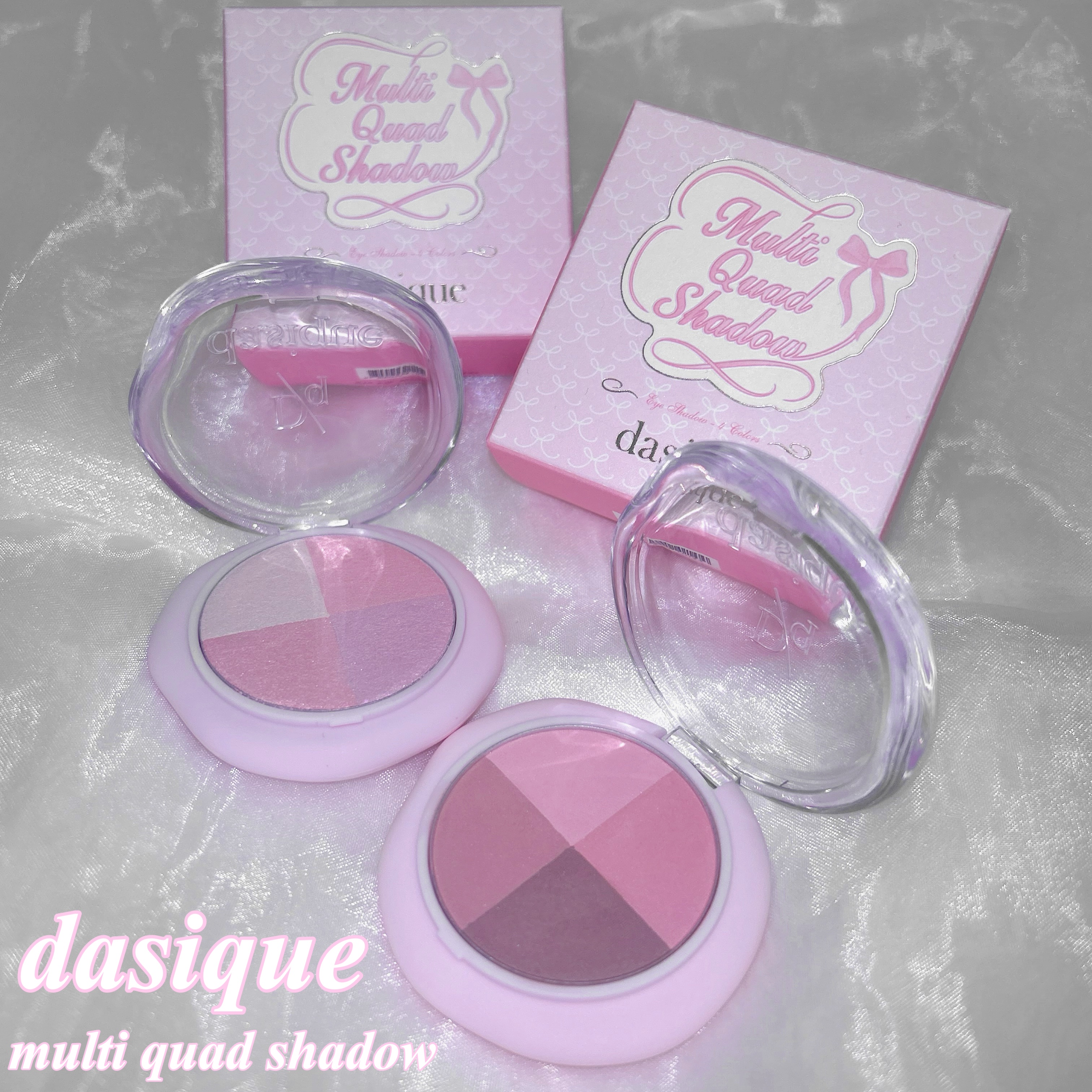 マルチクアッドシャドウ/dasique/パウダーアイシャドウを使ったクチコミ（1枚目）