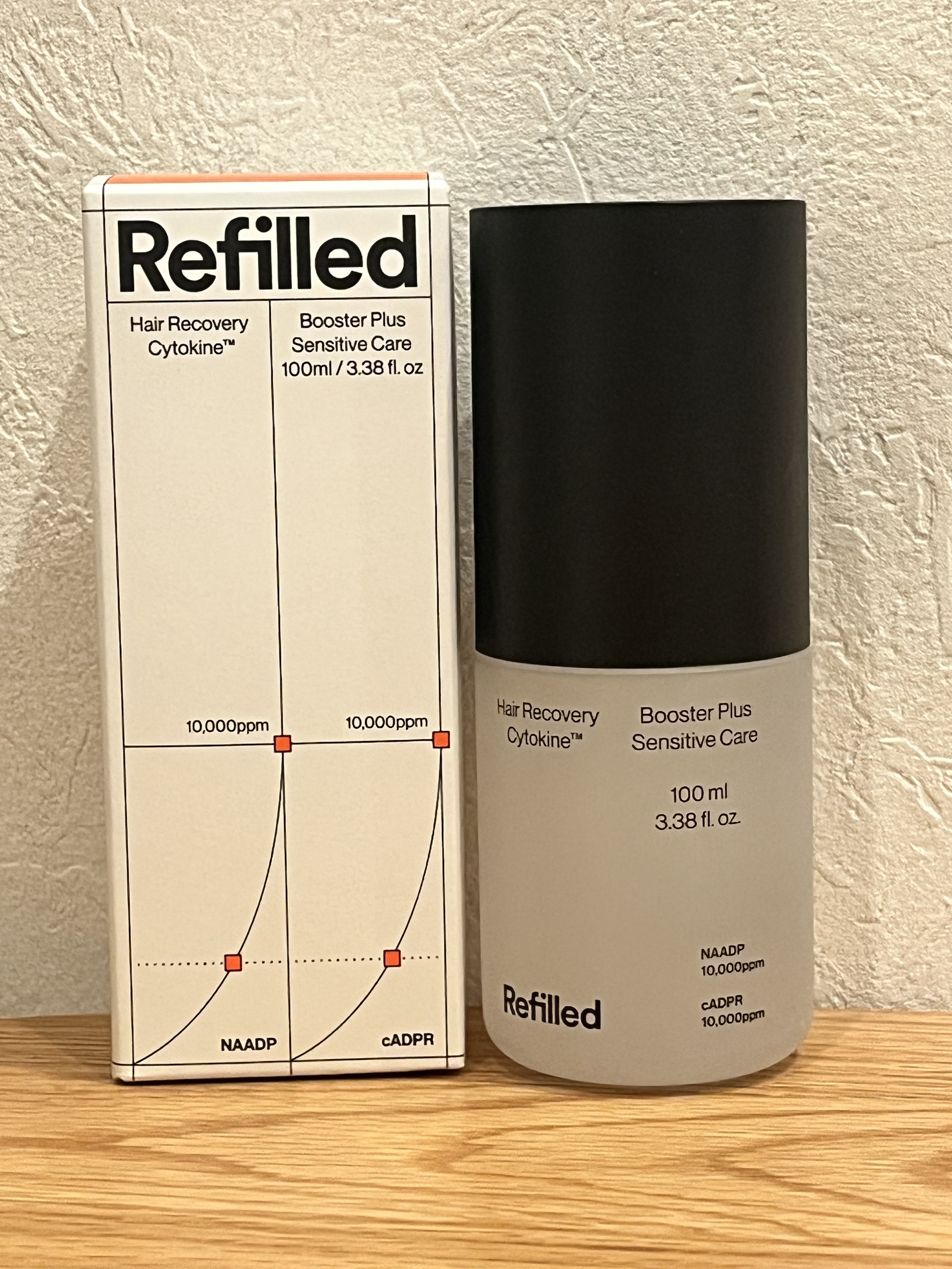 サイトカイン ブースター/Refilled/頭皮ローションを使ったクチコミ（1枚目）