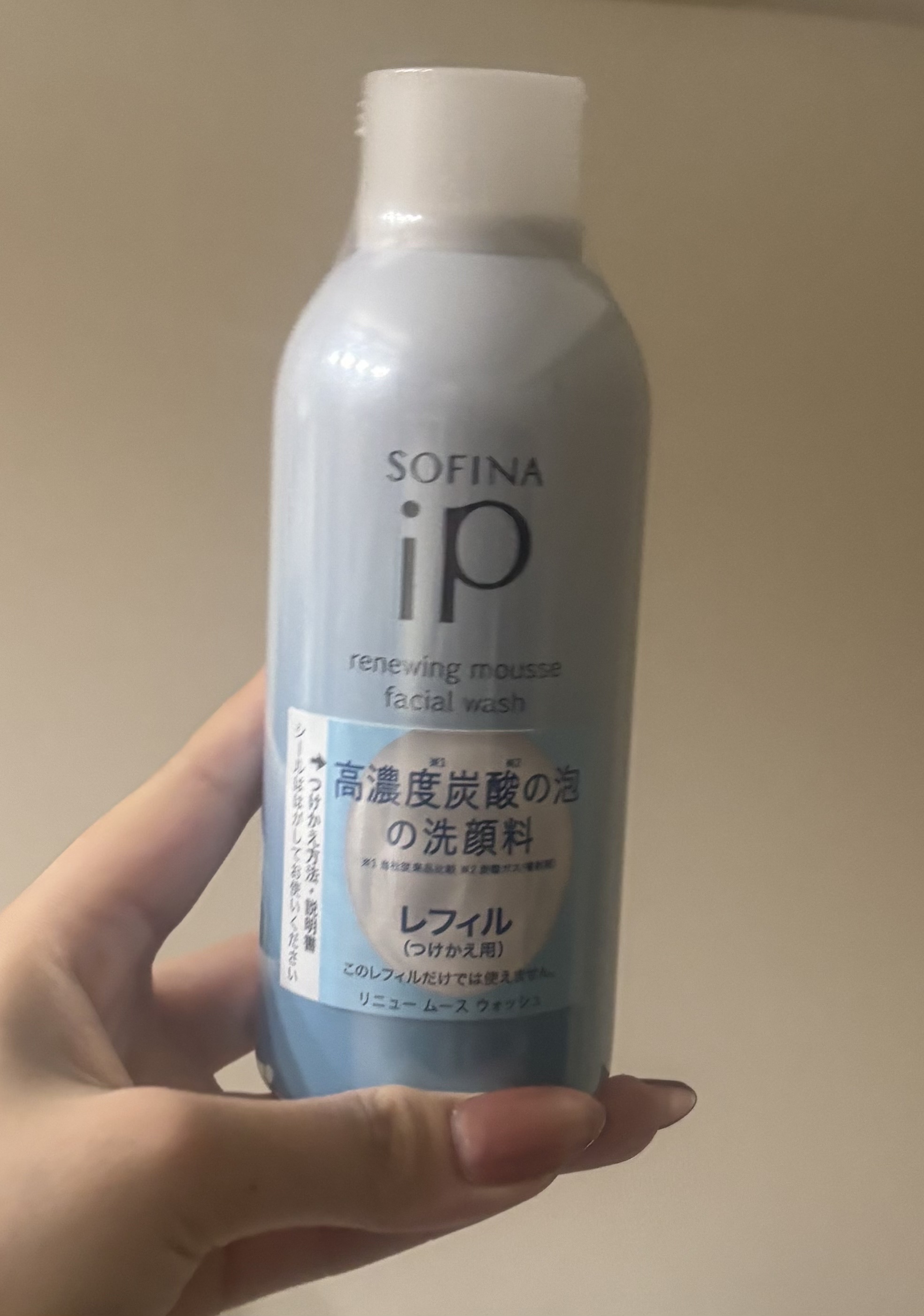 ソフィーナ iP リニュー ムース ウォッシュ レフィル 200g/SOFINA iP/泡洗顔を使ったクチコミ（2枚目）