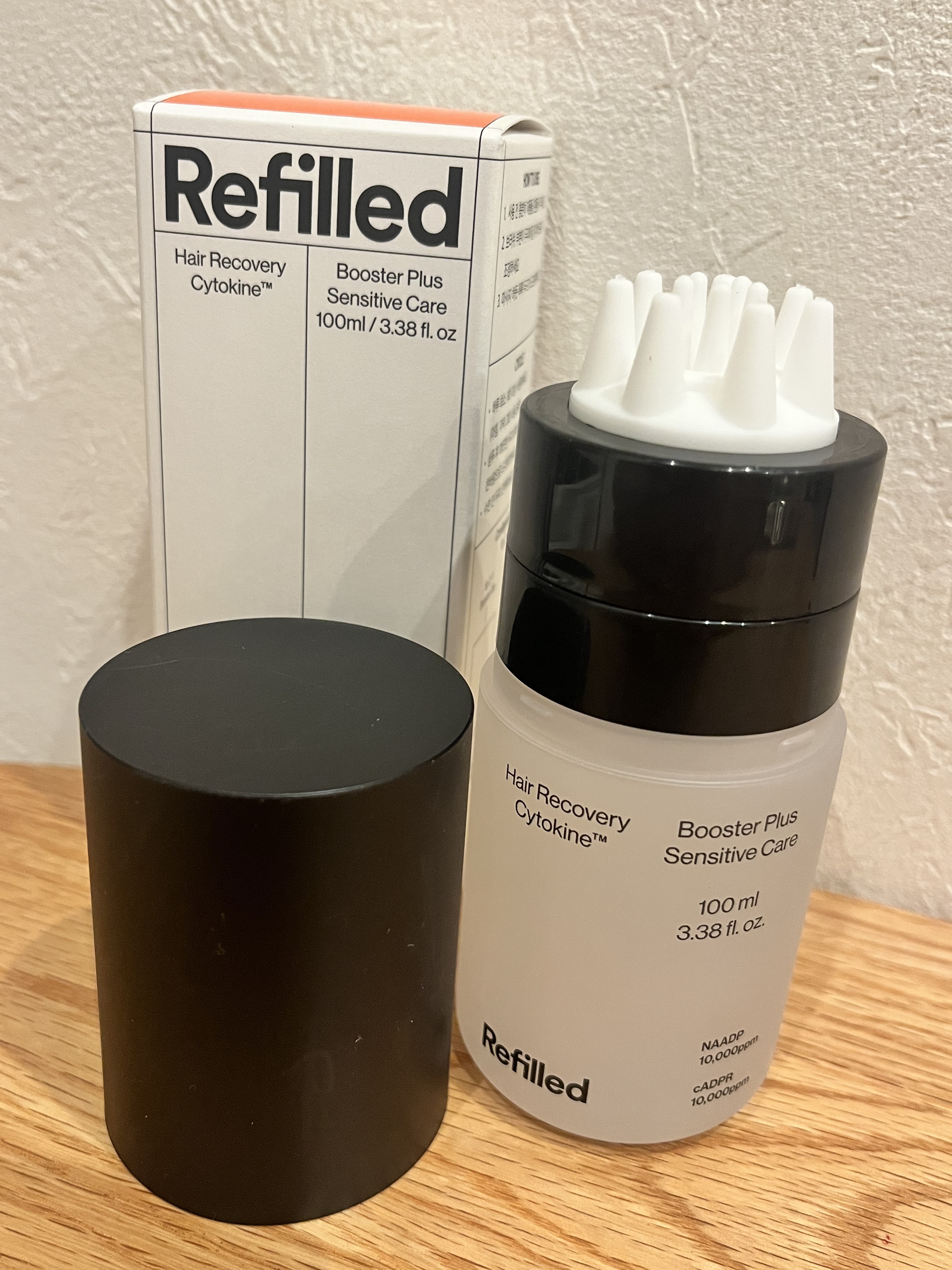 サイトカイン ブースター/Refilled/頭皮ローションを使ったクチコミ（2枚目）