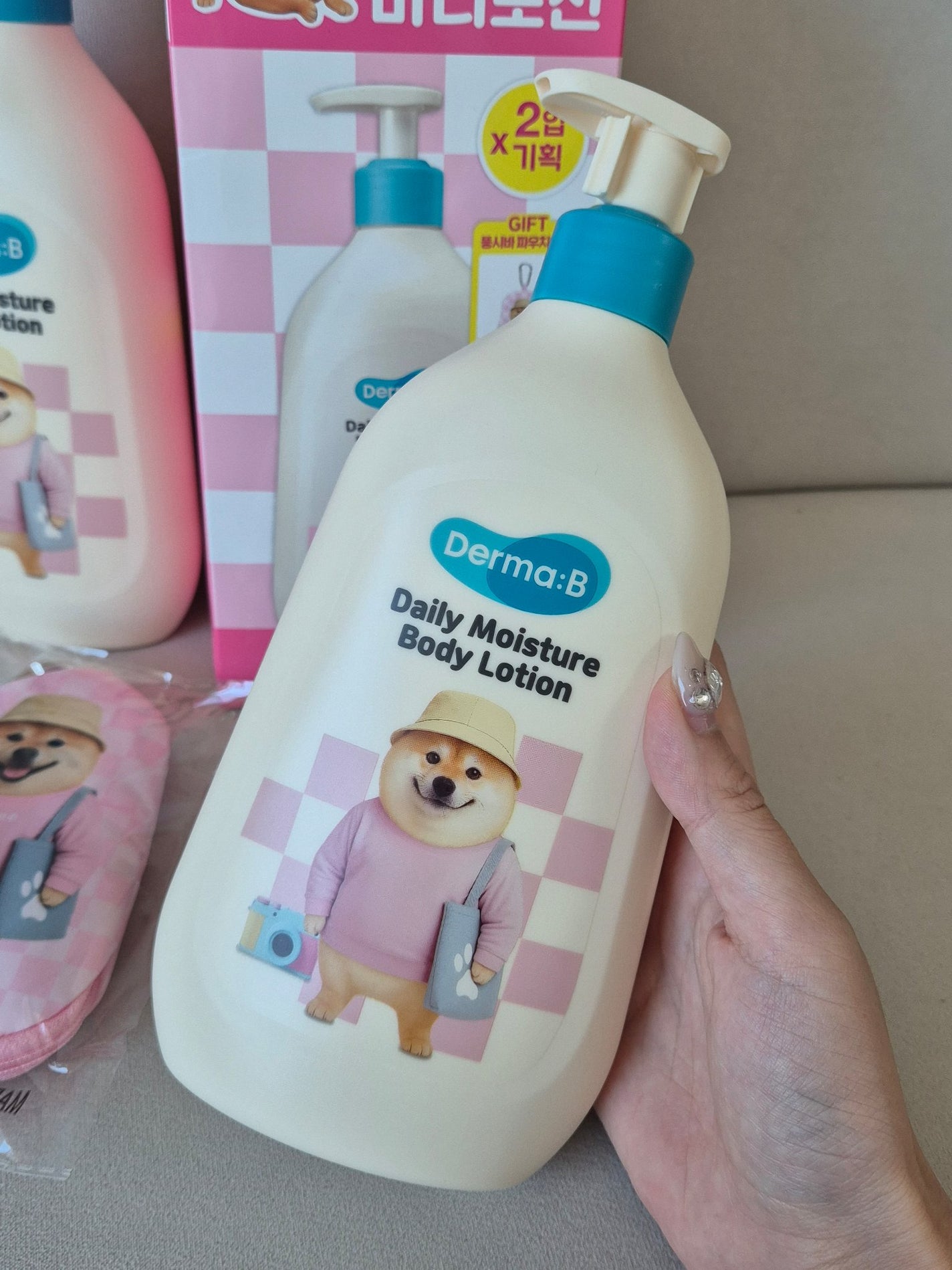 デイリーモイスチャーボディローション/Derma:B/ボディローションを使ったクチコミ(2枚目)