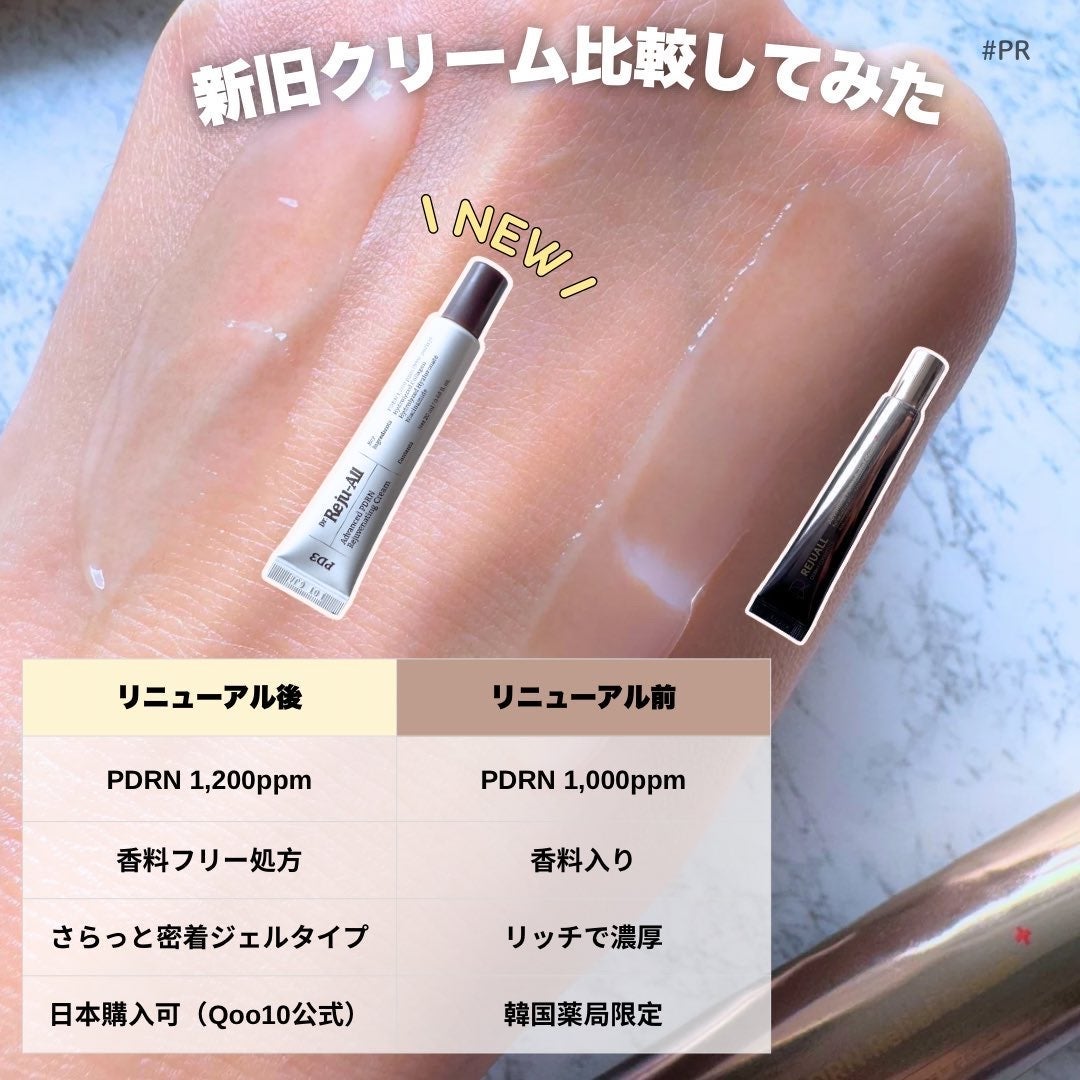 アドバンスト PDRN リジュビネイティング クリーム /Dr.Reju-All/フェイスクリームを使ったクチコミ(4枚目)