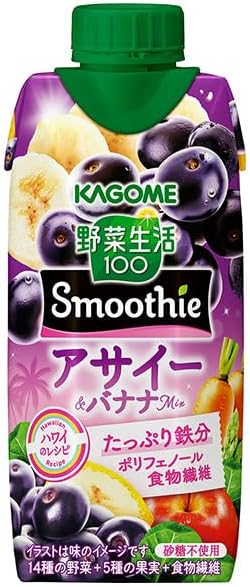 野菜生活100 Smoothieアサイー&バナナ カゴメ