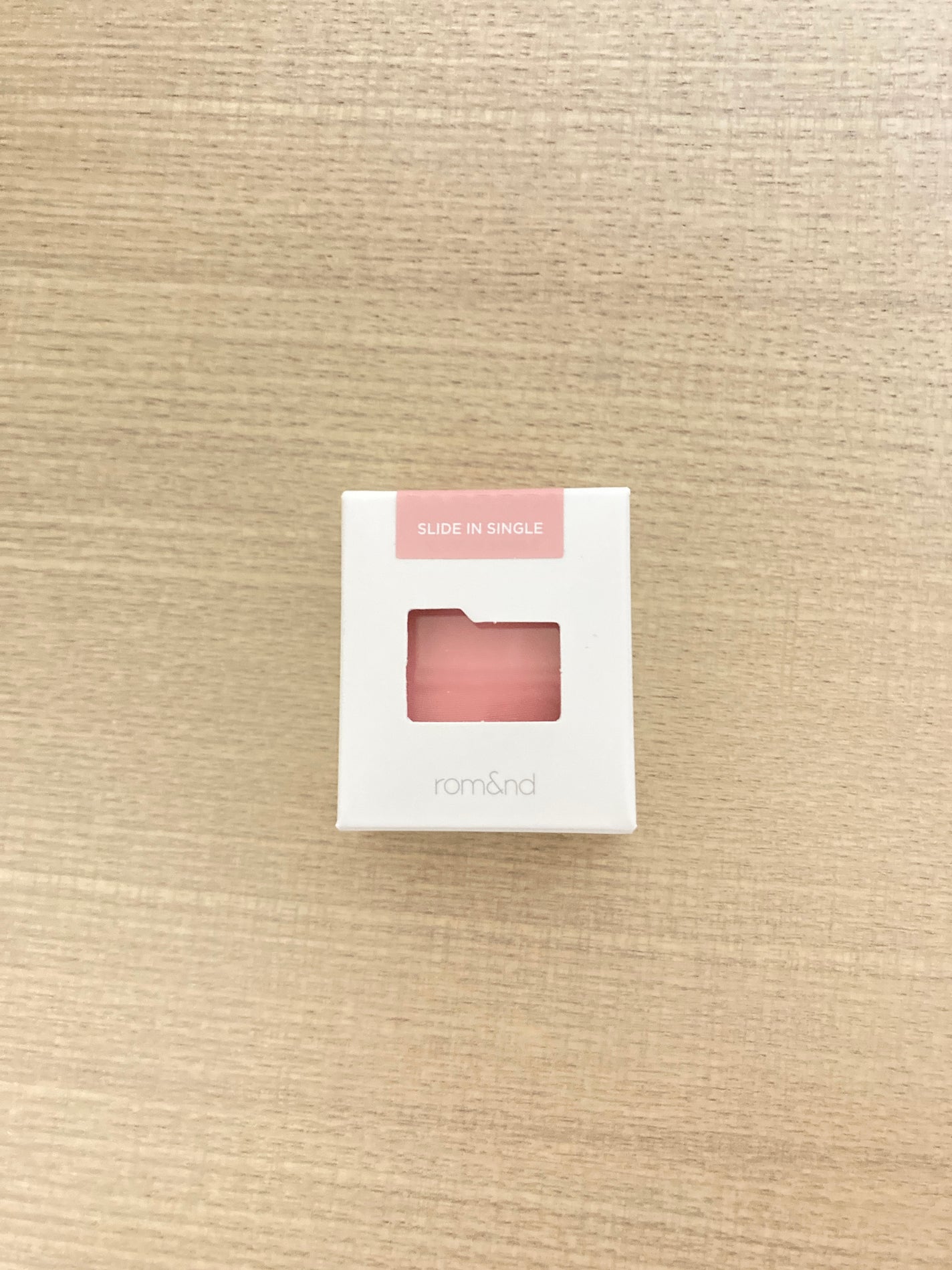 スライドインシングル/rom&nd/単色アイシャドウを使ったクチコミ(1枚目)