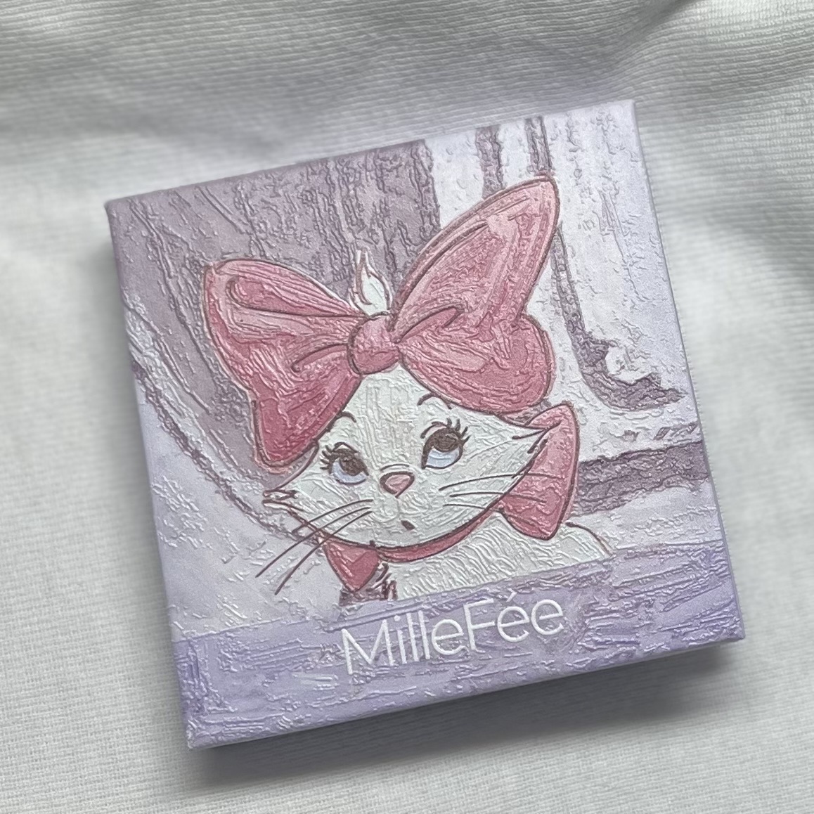 マイキティアイパレット M02 ラグドール / ディズニー マリー/MilleFée/アイシャドウパレットを使ったクチコミ（1枚目）