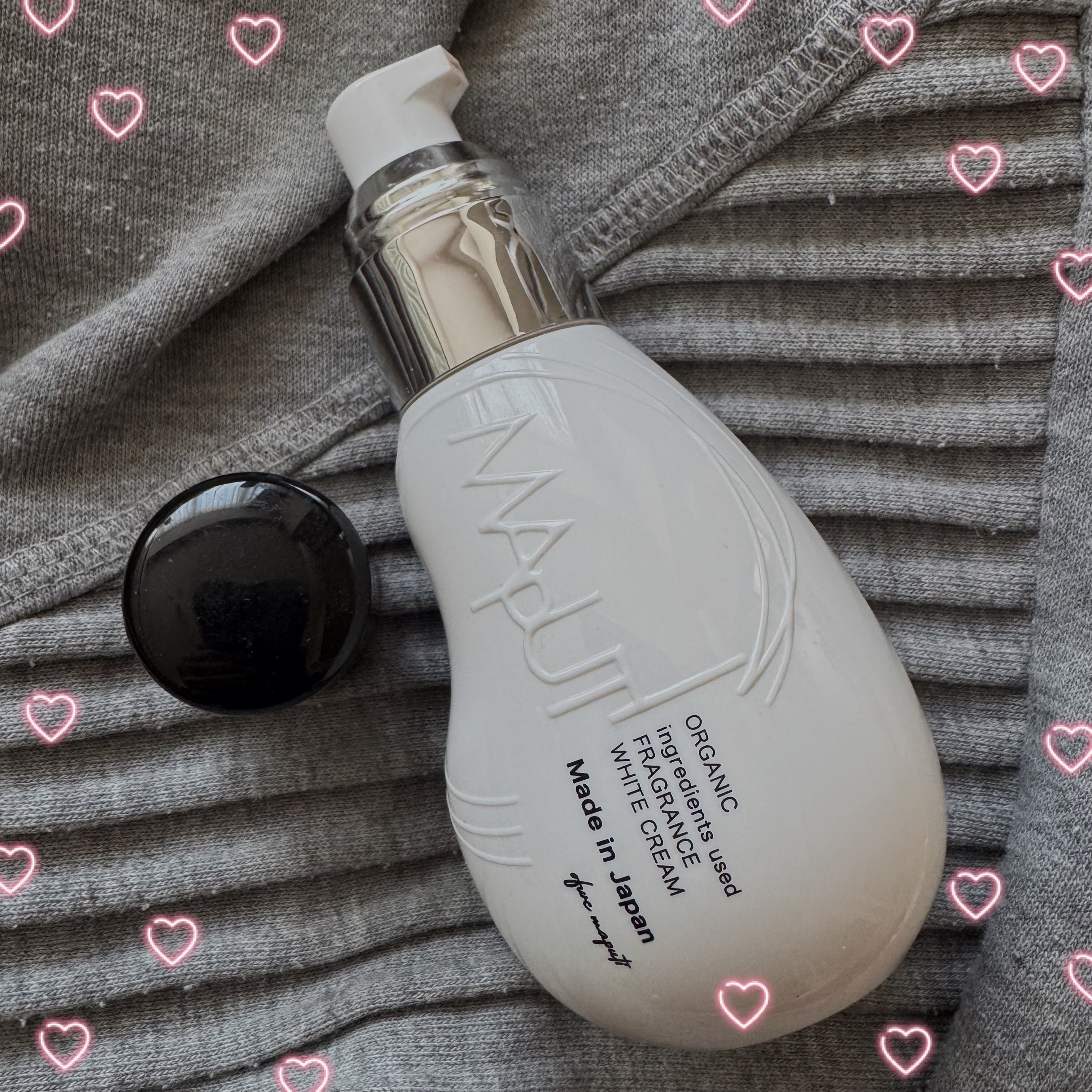 オーガニックフレグランスホワイトクリーム/MAPUTI/デリケートゾーンケアを使ったクチコミ（1枚目）