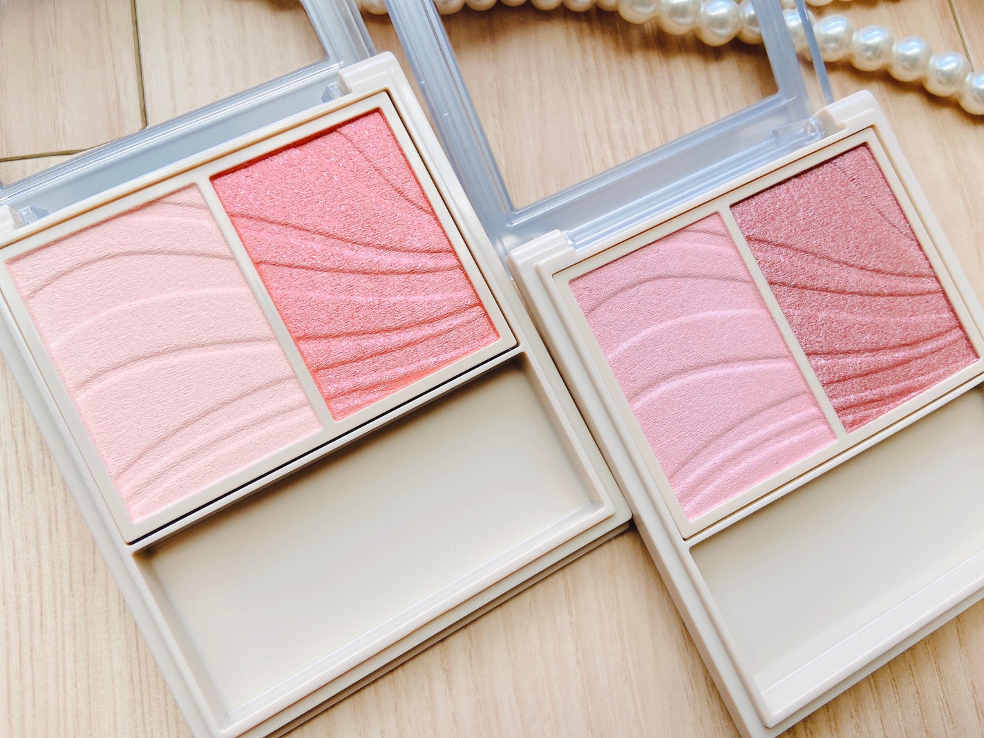 レイヤード フルリ チーク/Visée/パウダーチークを使ったクチコミ(5枚目)