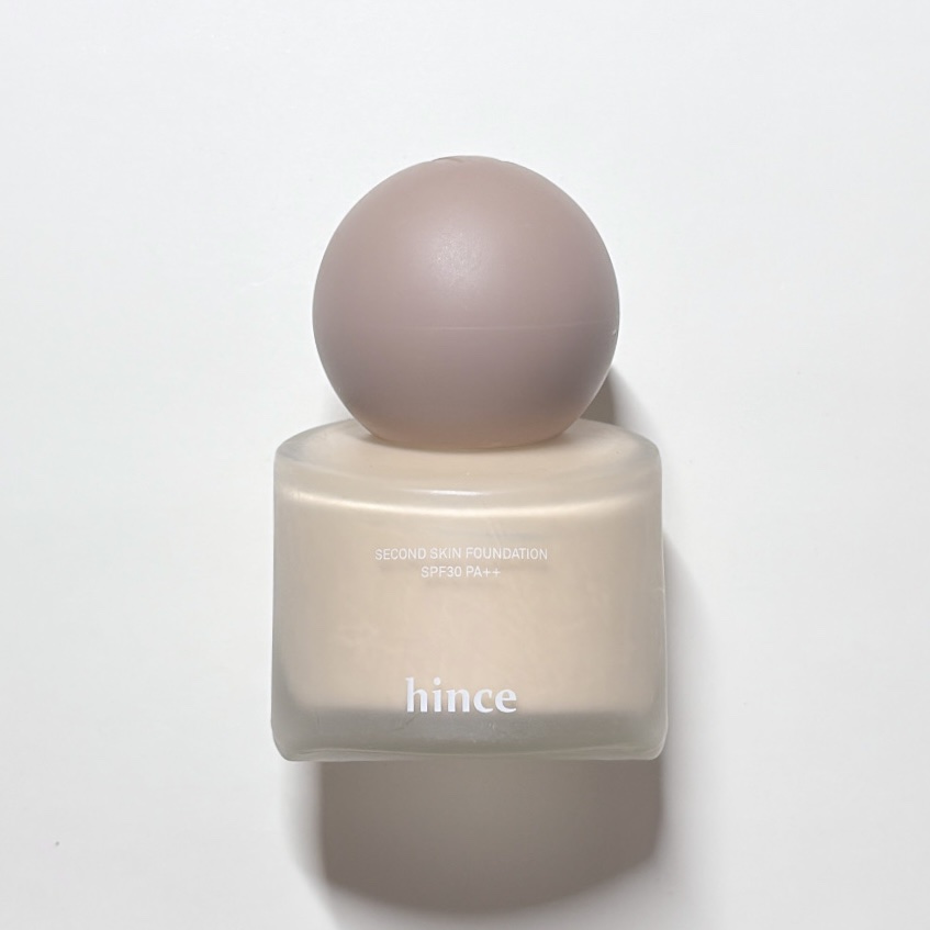 セカンドスキンファンデーション/hince/リキッドファンデーションを使ったクチコミ（1枚目）