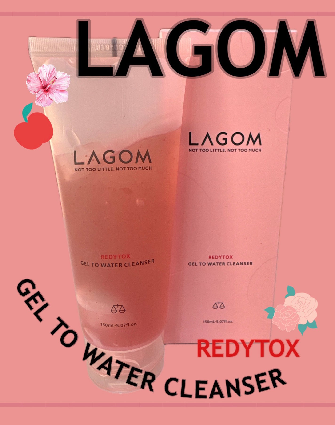 レディートックス ジェルトゥウォーター クレンザー(洗顔料)/LAGOM /洗顔フォームを使ったクチコミ(1枚目)