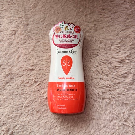 フェミニンウォッシュ マルチベネフィット シンプリーセンシティブ/Summer's Eve(サマーズイブ)/デリケートゾーンケアを使ったクチコミ(1枚目)