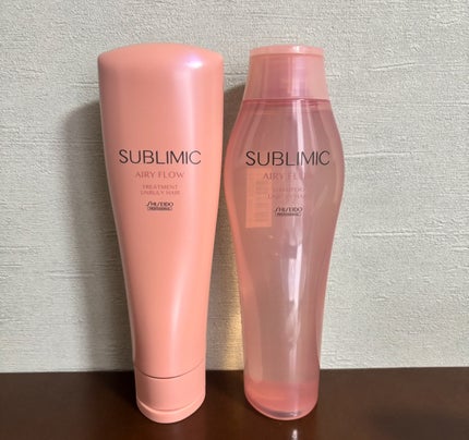 エアリーフロー シャンプー/トリートメント/サブリミック/サロンシャンプーを使ったクチコミ(1枚目)