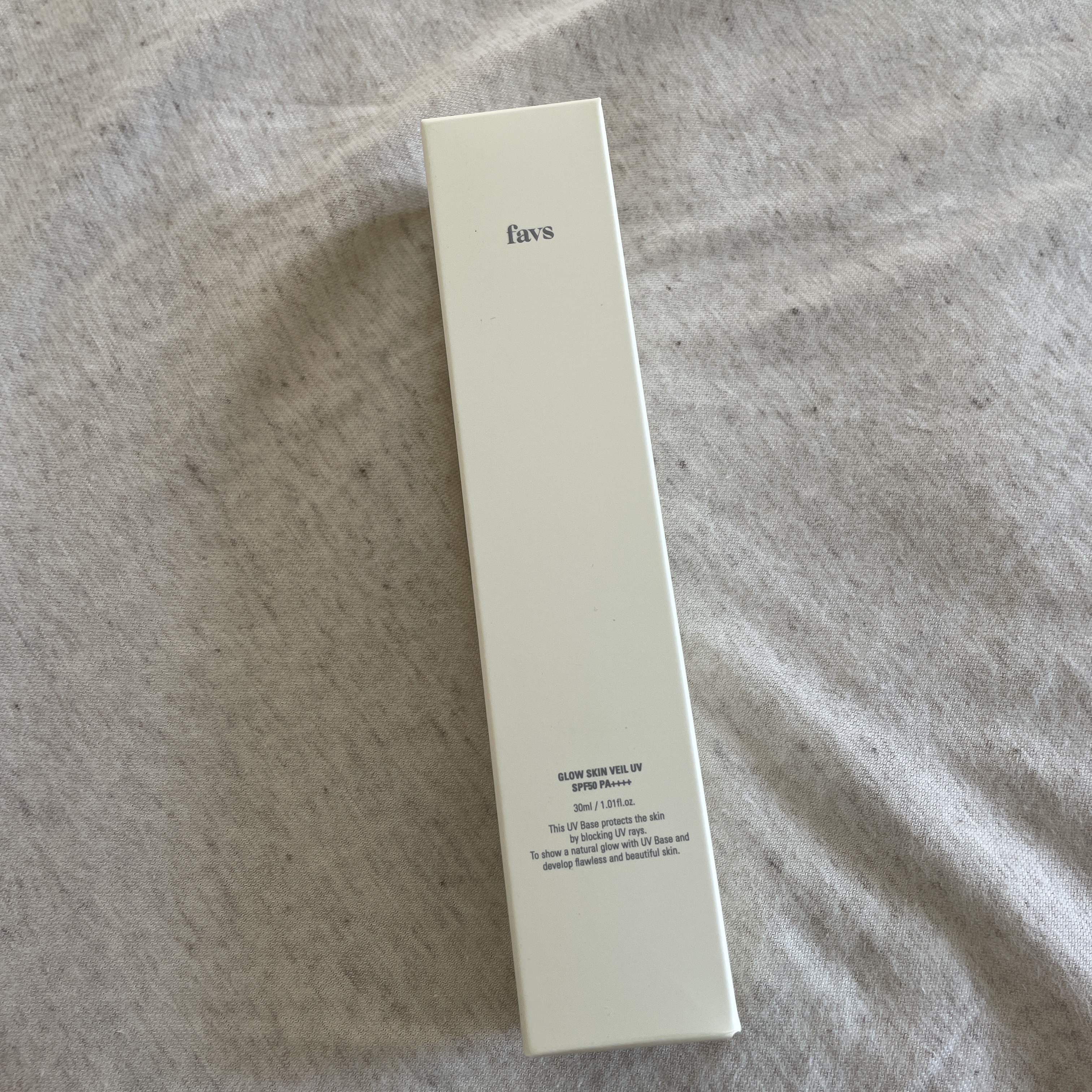 グロウスキンヴェール UV/favs/日焼け止めローションを使ったクチコミ（1枚目）