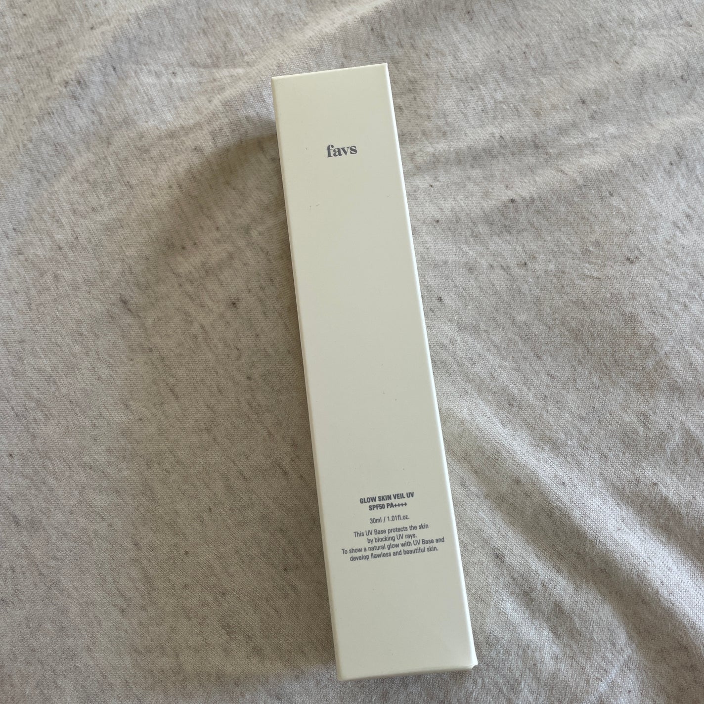 グロウスキンヴェール UV/favs/日焼け止めローションを使ったクチコミ(1枚目)